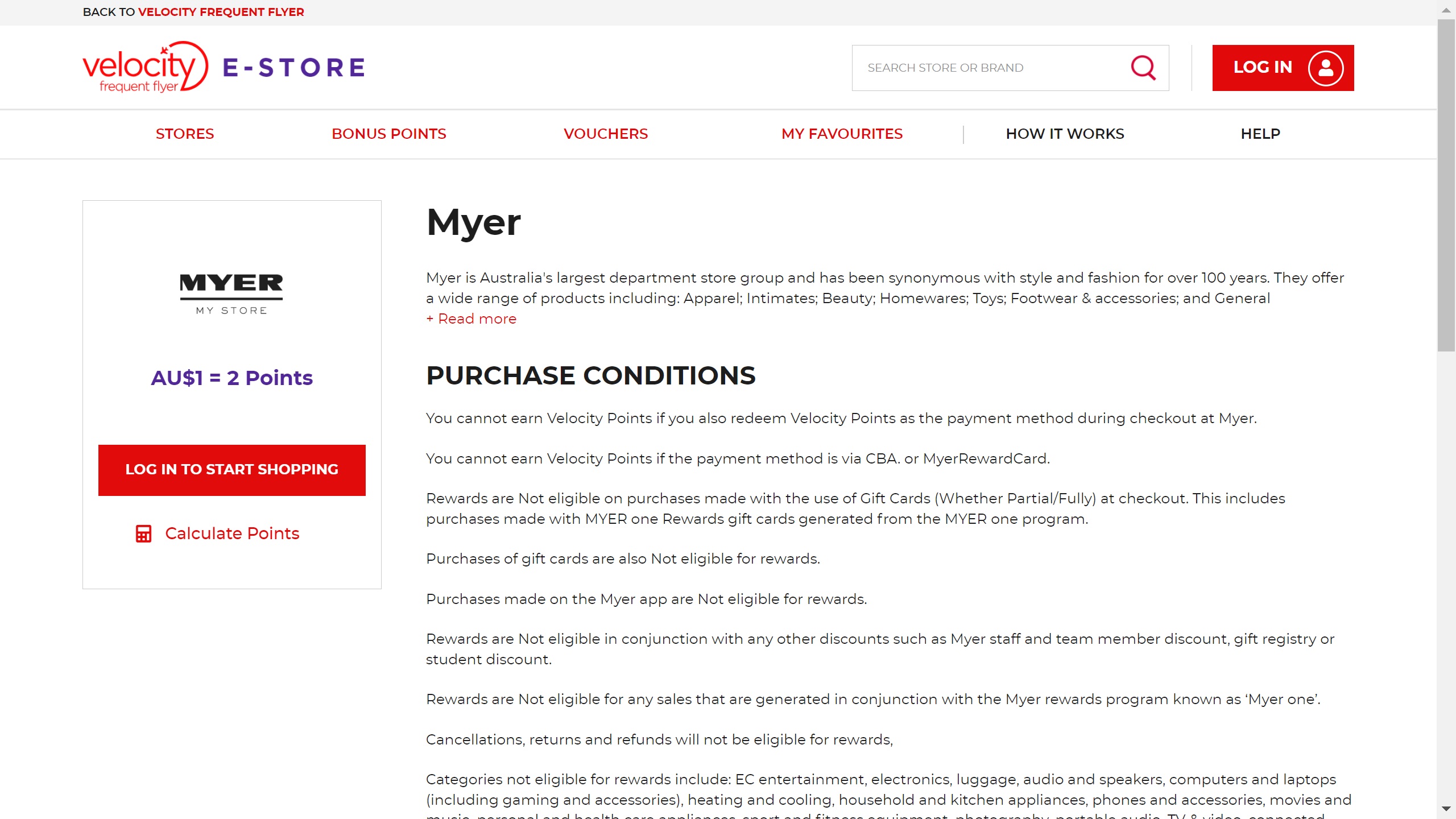 myer price match velocity estore shopping online | The Champagne Mile - Deals myer price match velocity estore shopping online