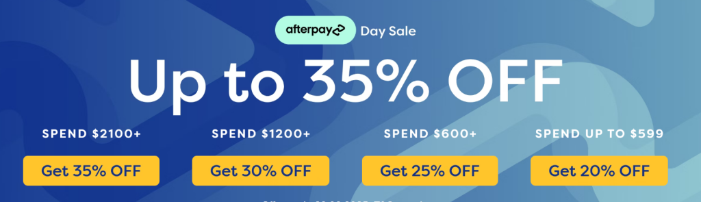 ecosa afterpay sale
