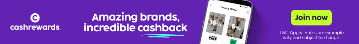 cashrewards promo code banner ad