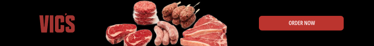 vics meats discount code banner