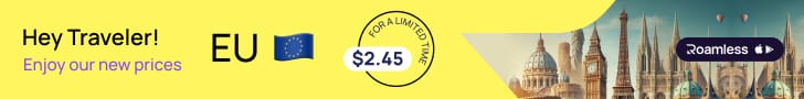 roamless promo code banner ad EU