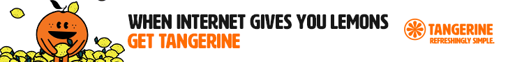 tangerine telecom promo code banner ad