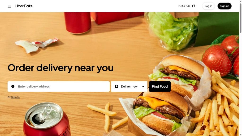 uber eats promo code screenshot