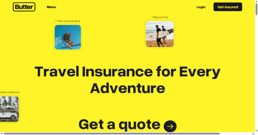 butter insurance discount code screenshot