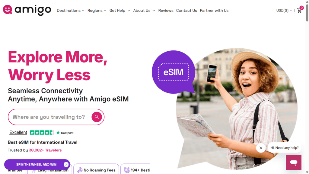 amigo esim promo code screenshot | The Champagne Mile - Deals amigo esim promo code screenshot