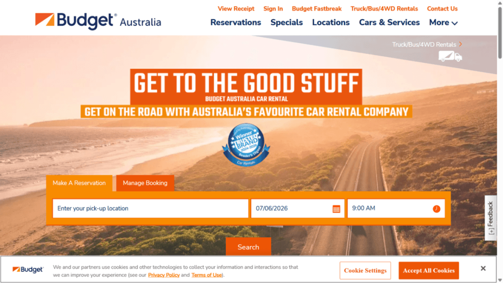 budget car rental discount code australia screenshot | The Champagne Mile - Deals budget car rental discount code australia screenshot
