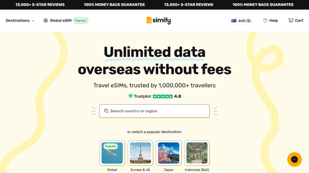 simify discount code screenshot