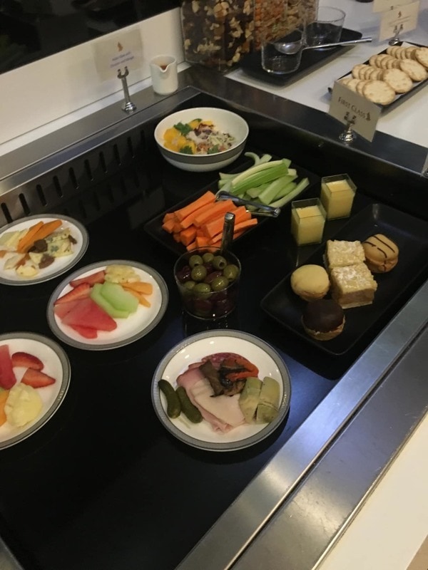 SilverKris First Class Lounge in Melbourne Airport