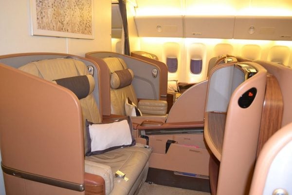 Singapore Airlines First Class review