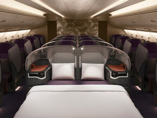 Singapore Airlines Business Class 2 singapore airlines new suite
