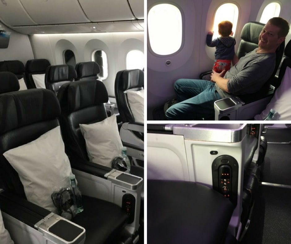 air new zealand business class chicago to auckland