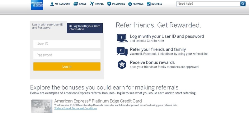 AMEX Refer a Friend Program - How to earn up to 200k points per year