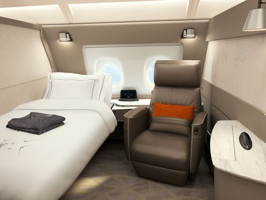 Singapore Airlines New suite