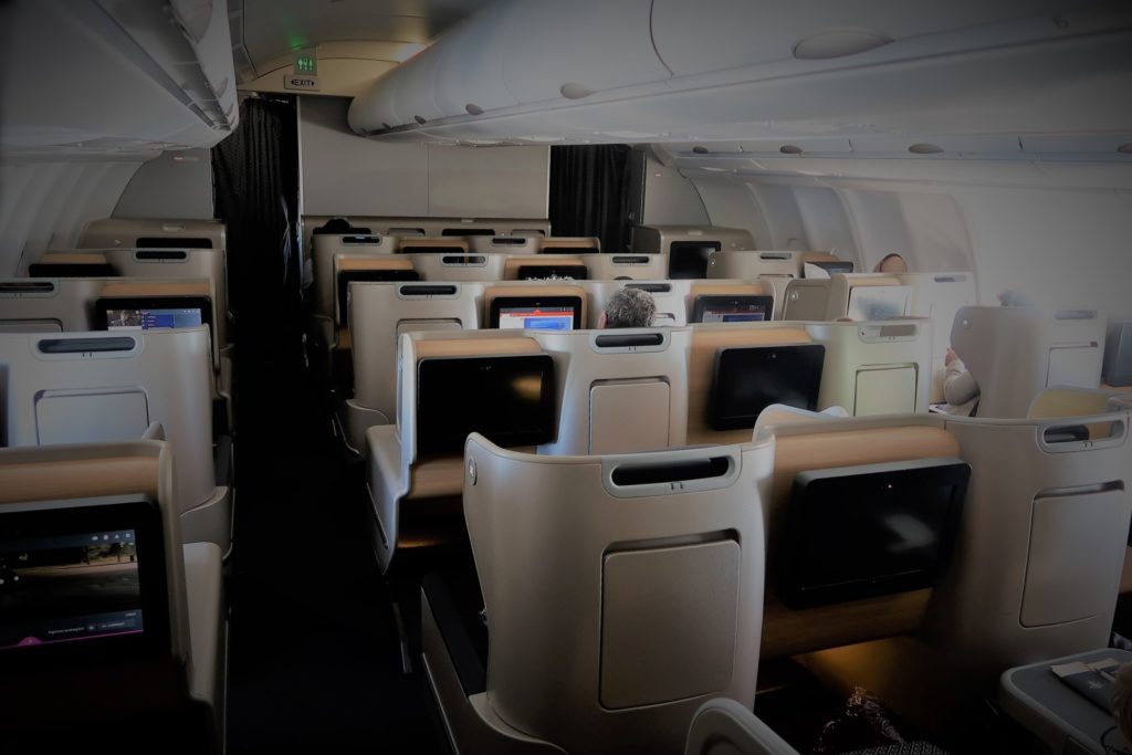 qantas a330 business class review