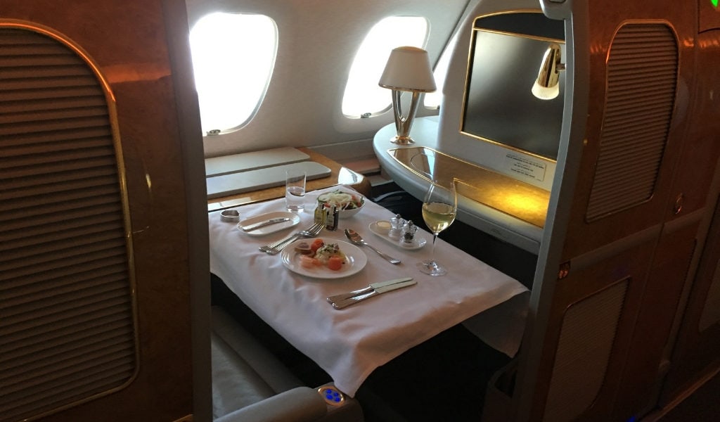 emirates first class suite A380