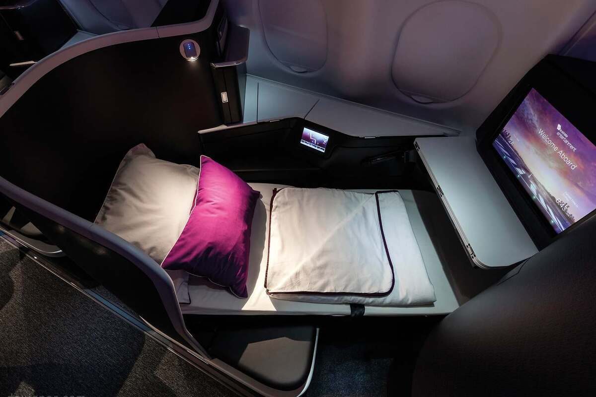 Virgin Airlines Business Class domestic