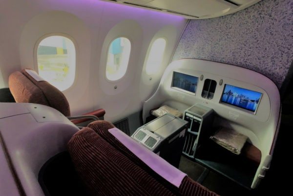 Latam business class SEAT TWO VIEW