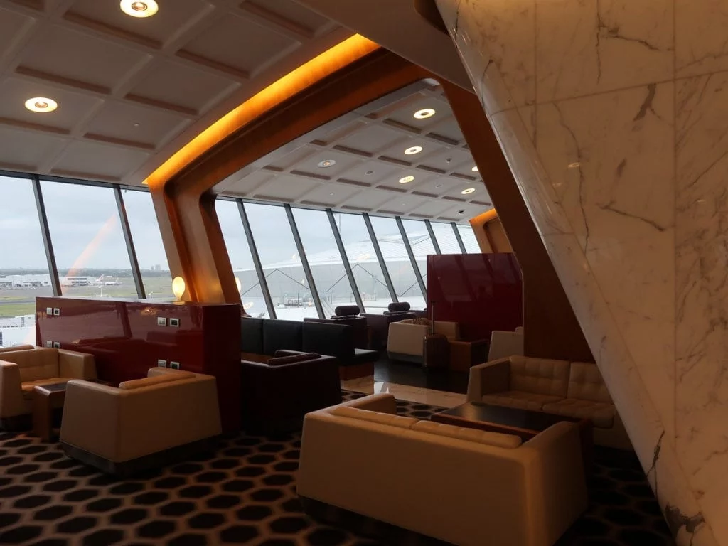qantas first class lounge sydney 5