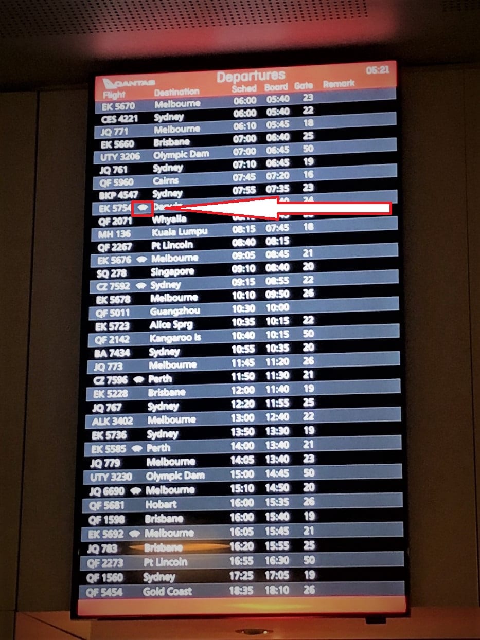 qantas wifi board qantas wifi board