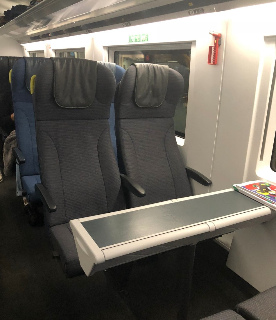 Eurostar Standard seat