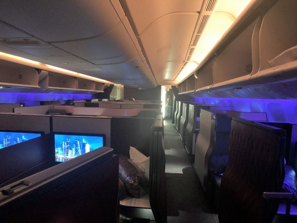 Qatar Airways Qsuite Business Class Review: Paris to Doha