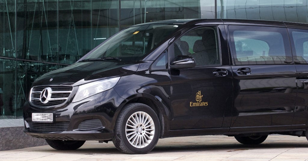 emirates business class chauffeur drive