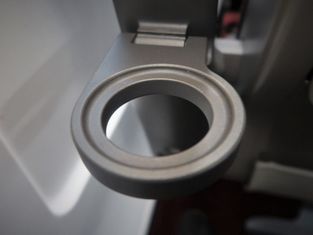 eurostar train review standard premier cup holder