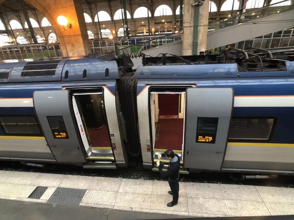 Eurostar train review carriage