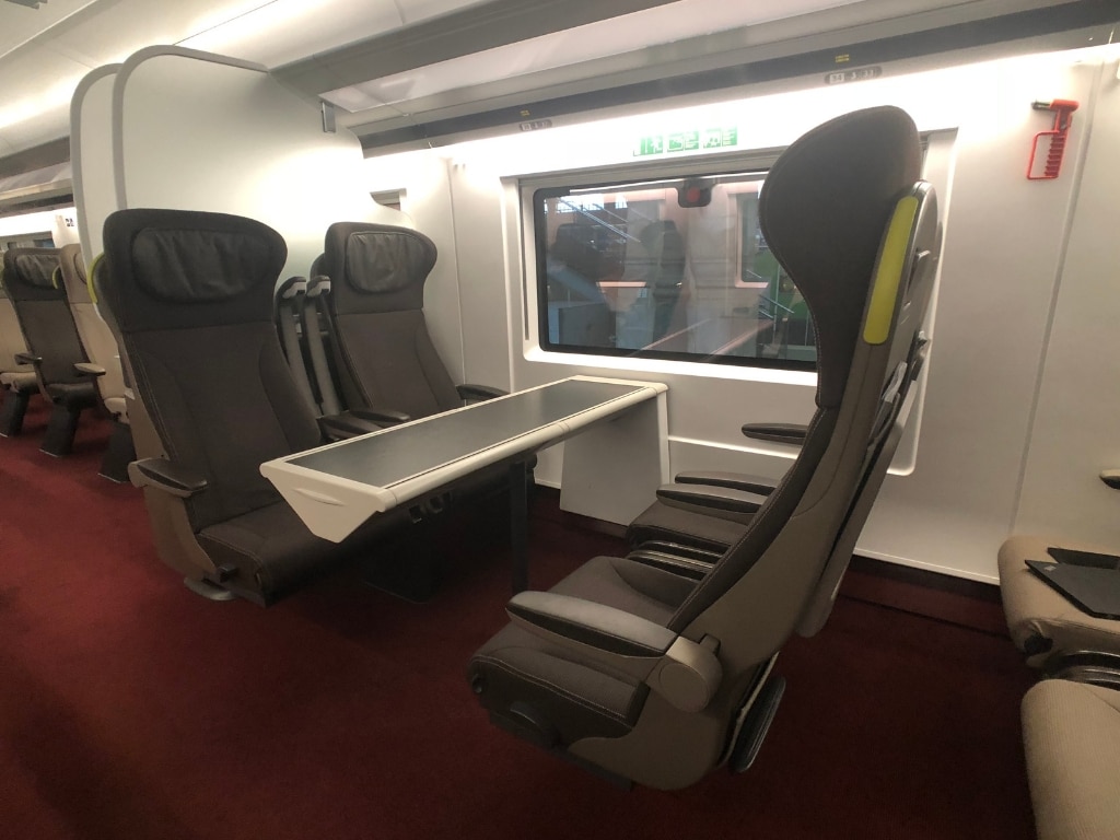 What is included in eurostar premium economy