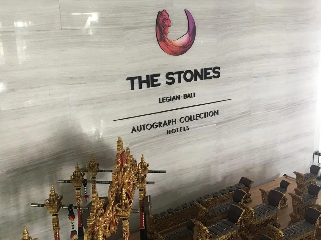 The Stones Legian Bali wall