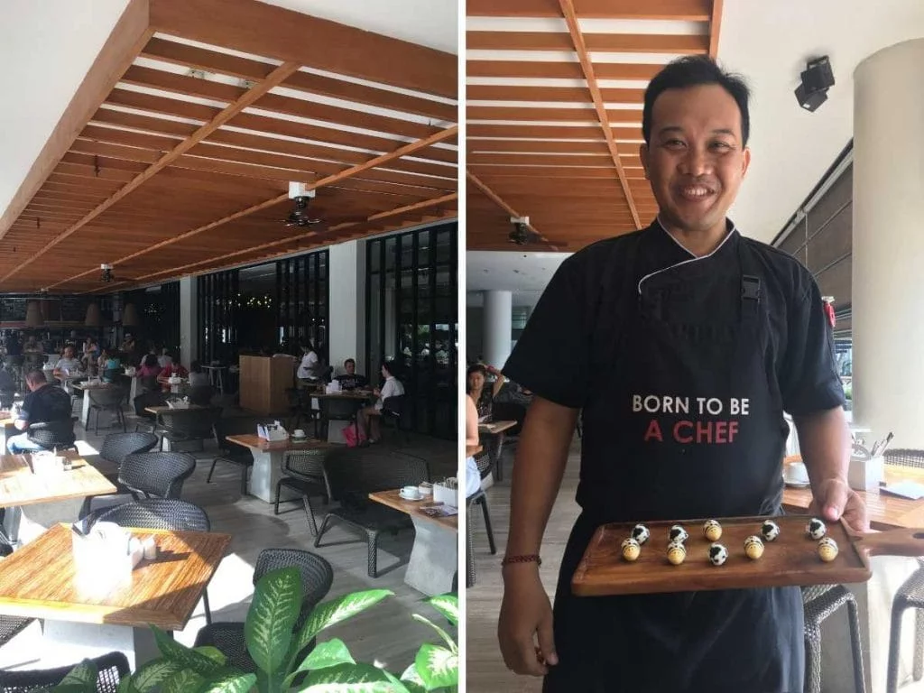 restaurant montage stones legian