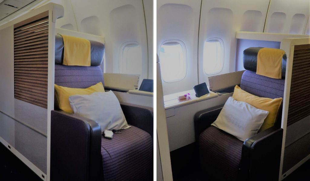 Thai Airways First Class seat