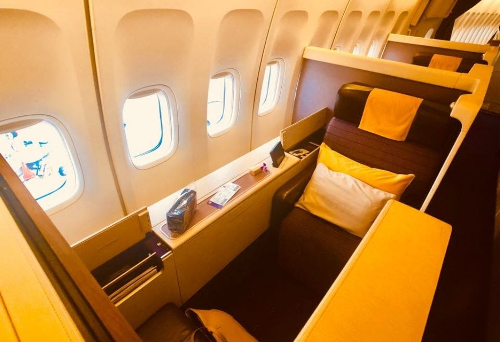 First Class seat