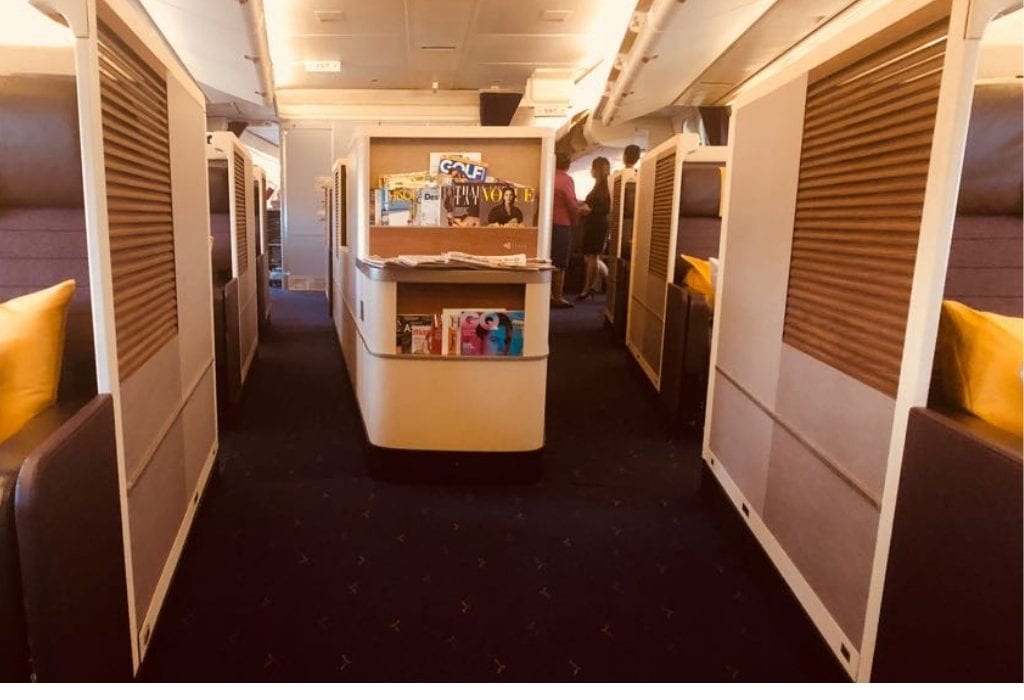 cabin aisle