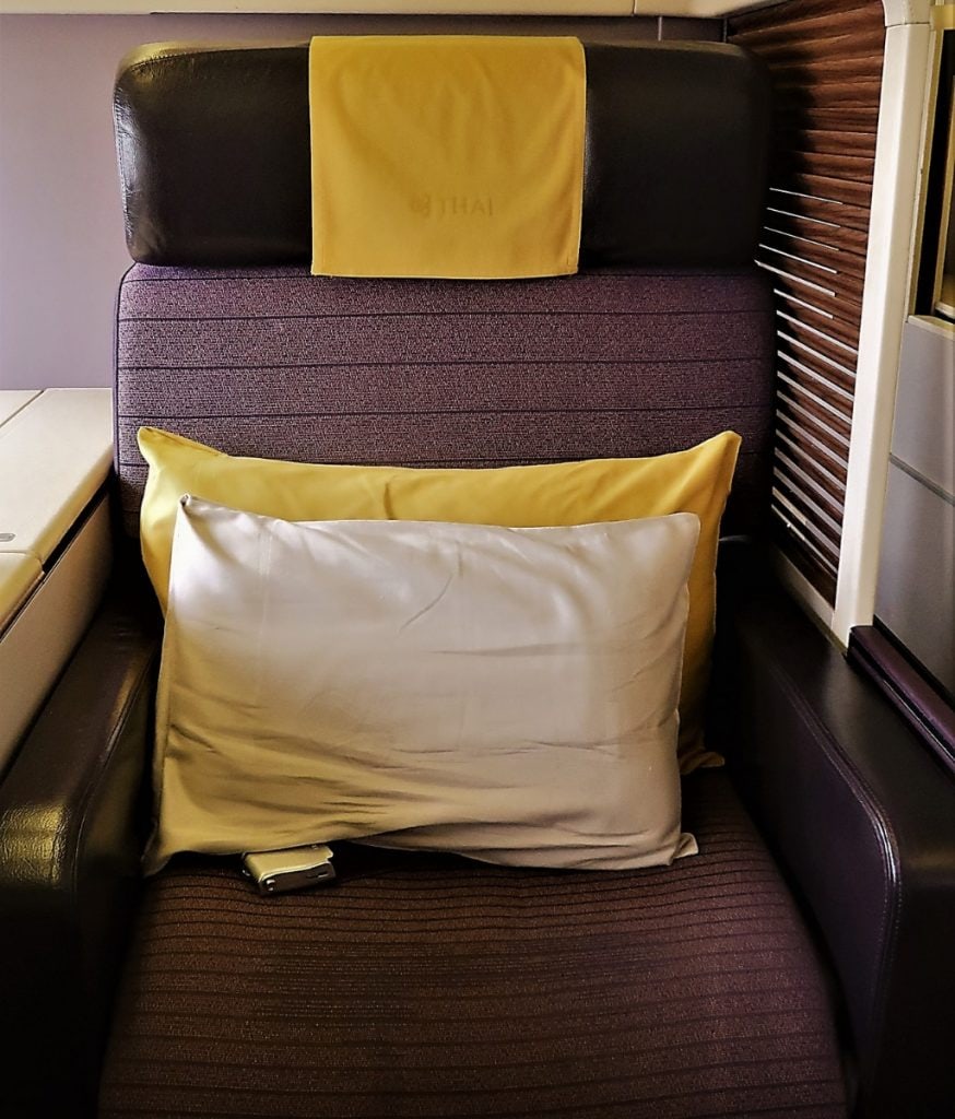 Thai Airways First Class seat