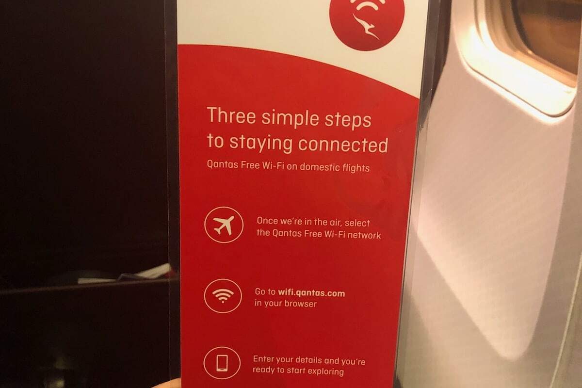 Guide to Qantas inflight WiFi in 2019