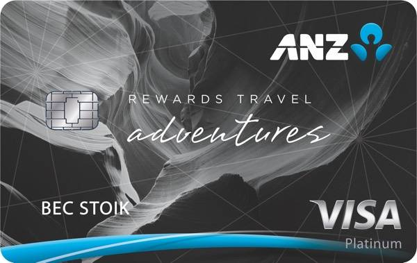 anz travel adventures credit card
