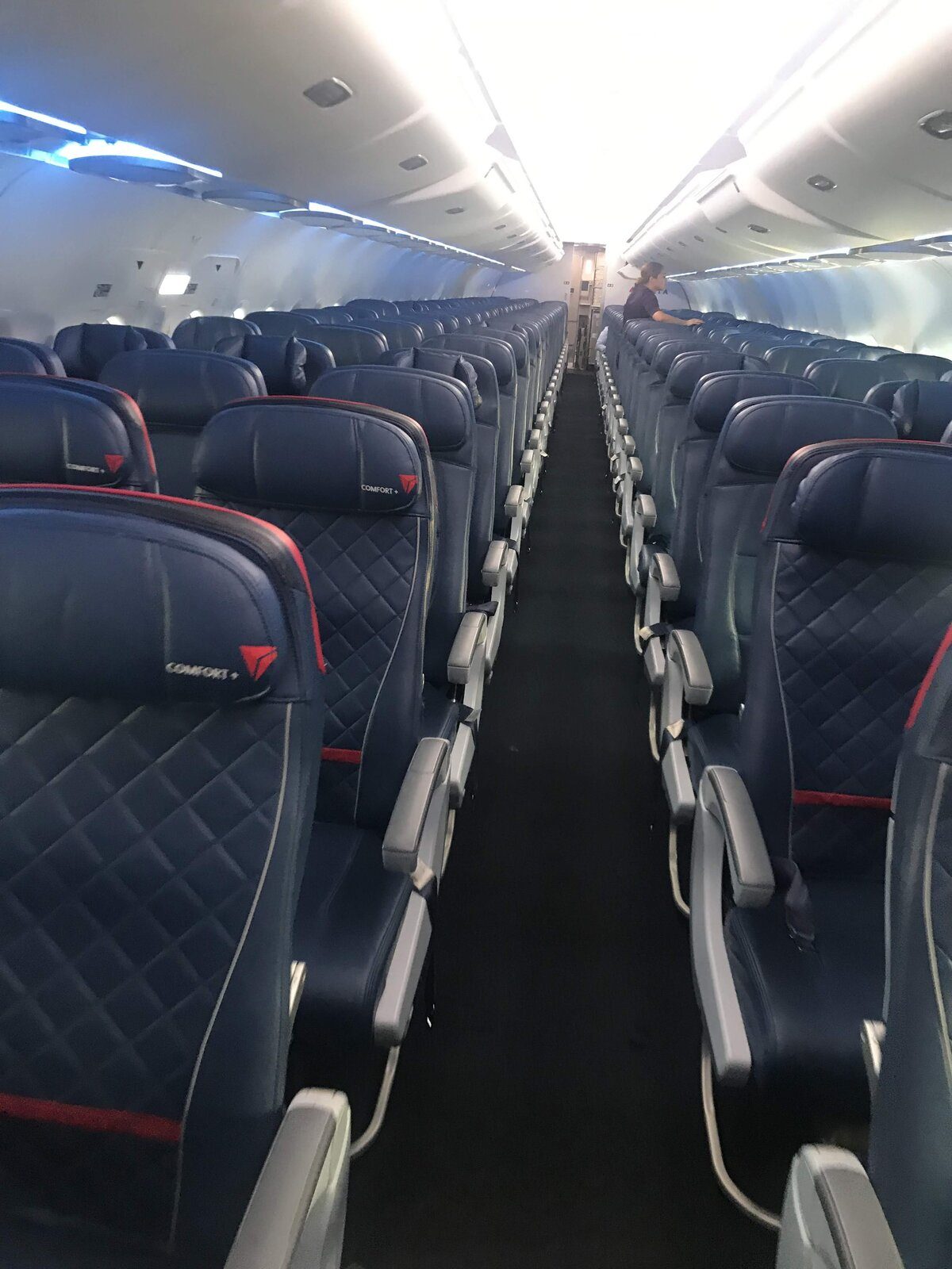 Delta Airlines Review Economy Class The Champagne Mile