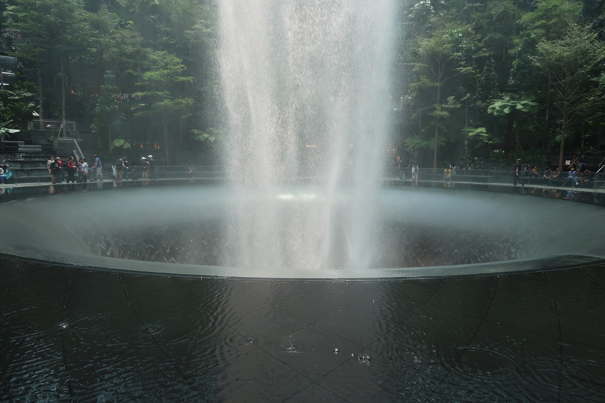 Jewel Changi Singapore Airport vortex base