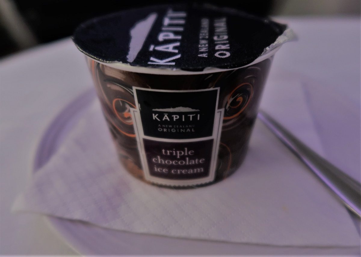Malaysia Airlines Business Class KUL to ADE pic dessert