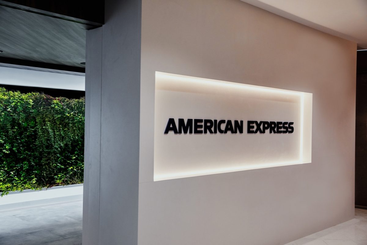 American Express Sydney Lounge entrance