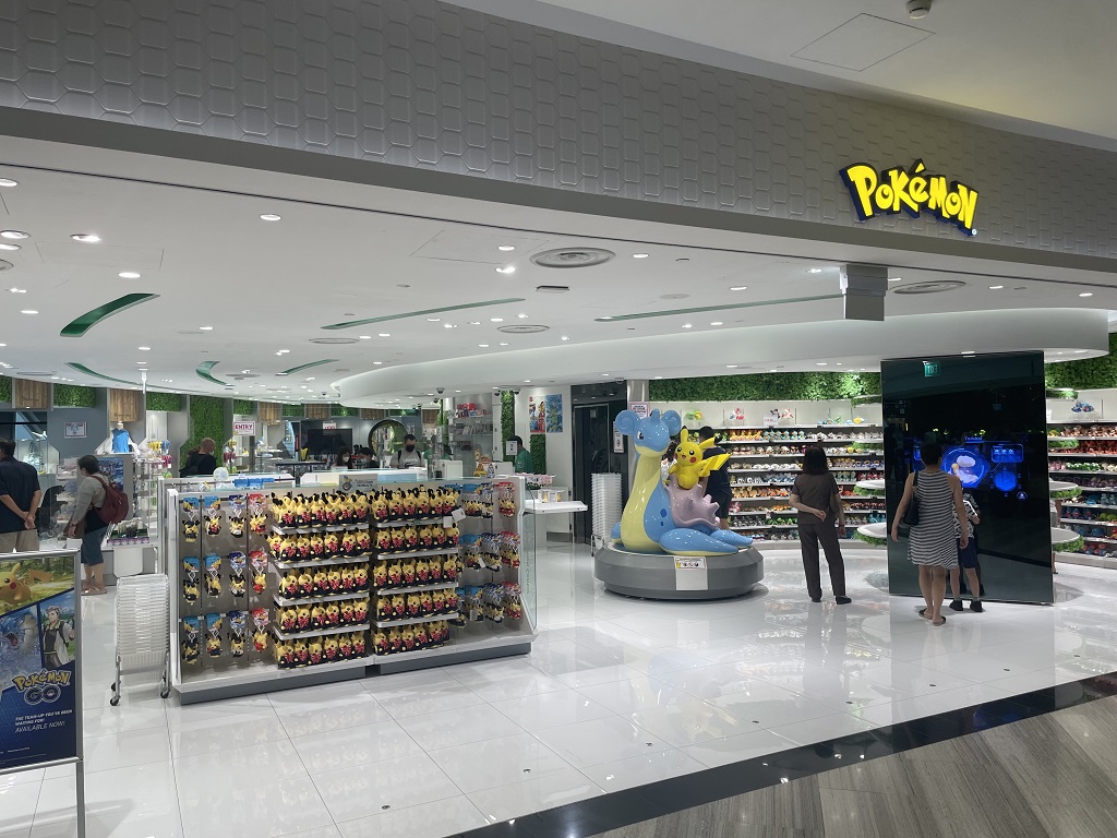 jewel changi airport shopping pokemon