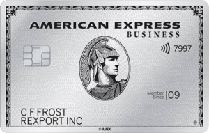 American Express Platinum Business charge card