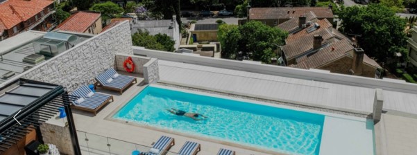 IHG Intercontinental Double Bay rooftop pool