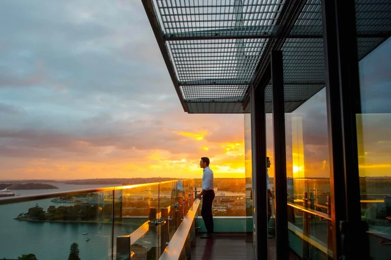 IHG Sydney Intercontinental Rooftop Bar sunset view feature