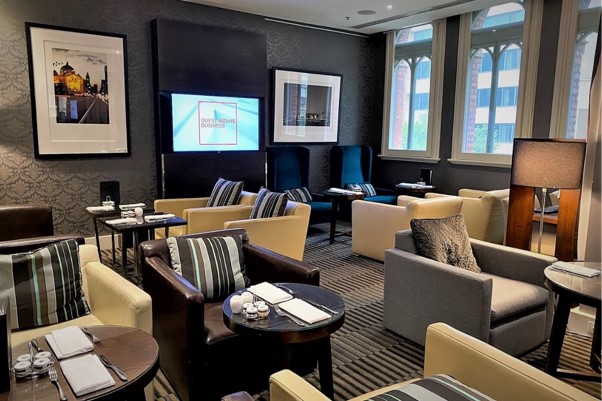 Intercontinental Melbourne The Rialto club lounge Intercontinental Melbourne The Rialto club lounge