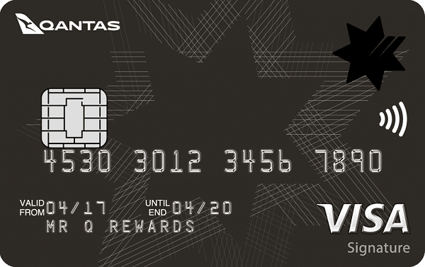 NAB Qantas Rewards Signature Credit Card VISA