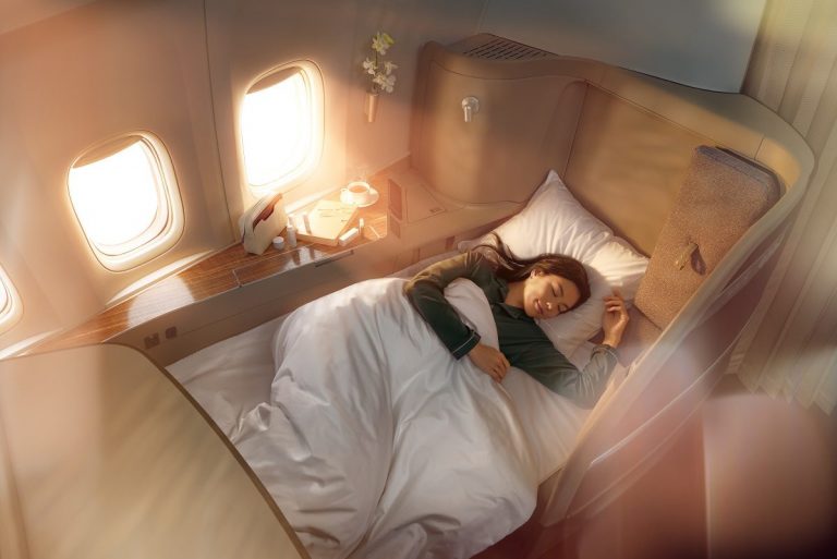 Cathay Pacific Sense of Harmony flat bed