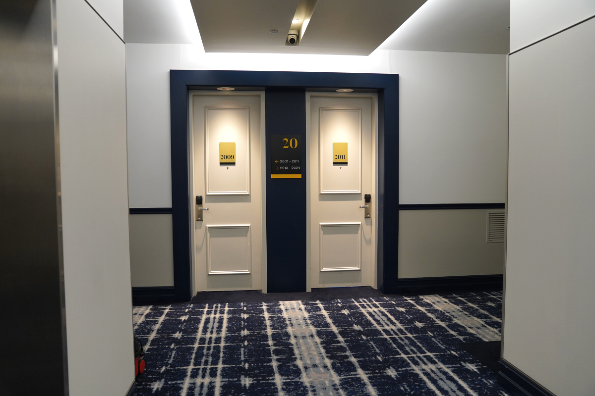 voco gold coast ocean view room doors entrance