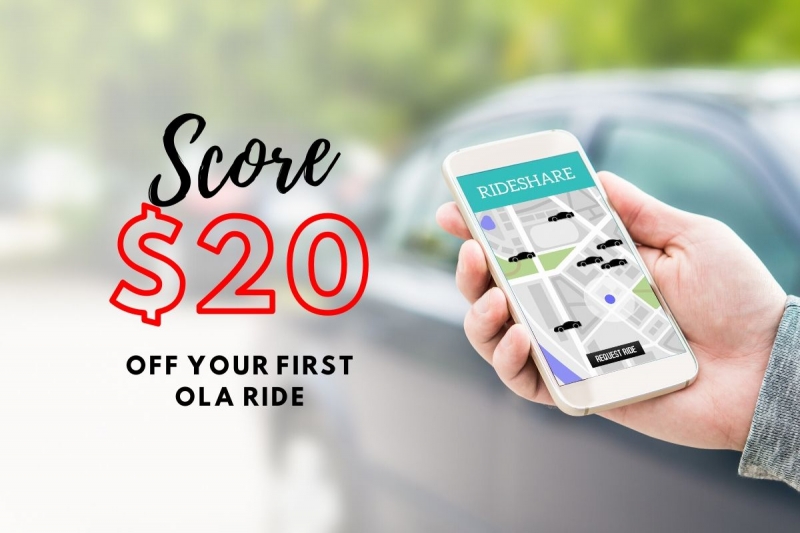 OLA score $20 off first ride